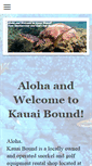 Mobile Screenshot of kauaiboundstore.com